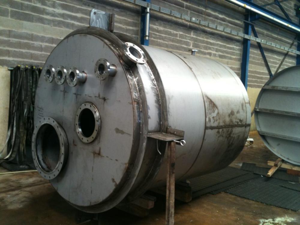 Cuve inox avant traitement